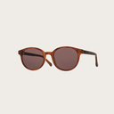 The SOHO Classic Havanas Brown features an oval dark yellow tortoise frame with mocha brown lenses. Composed of durable Italian Mazzucchelli bio-acetate with hand-finished natural ebony temples and tortoise acetate tips. Bio-acetate is made from cotton an