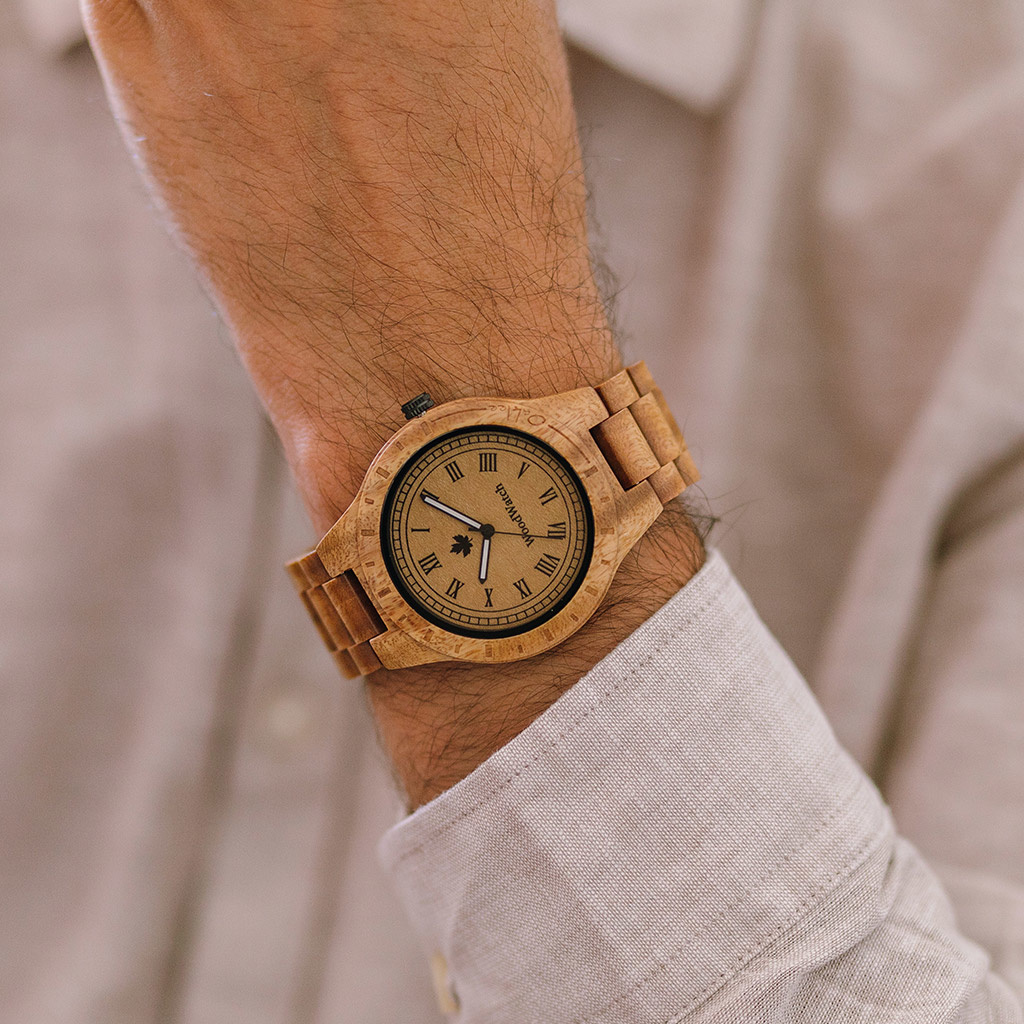 Woodwatch Houten Horloge Oaklee Sandal