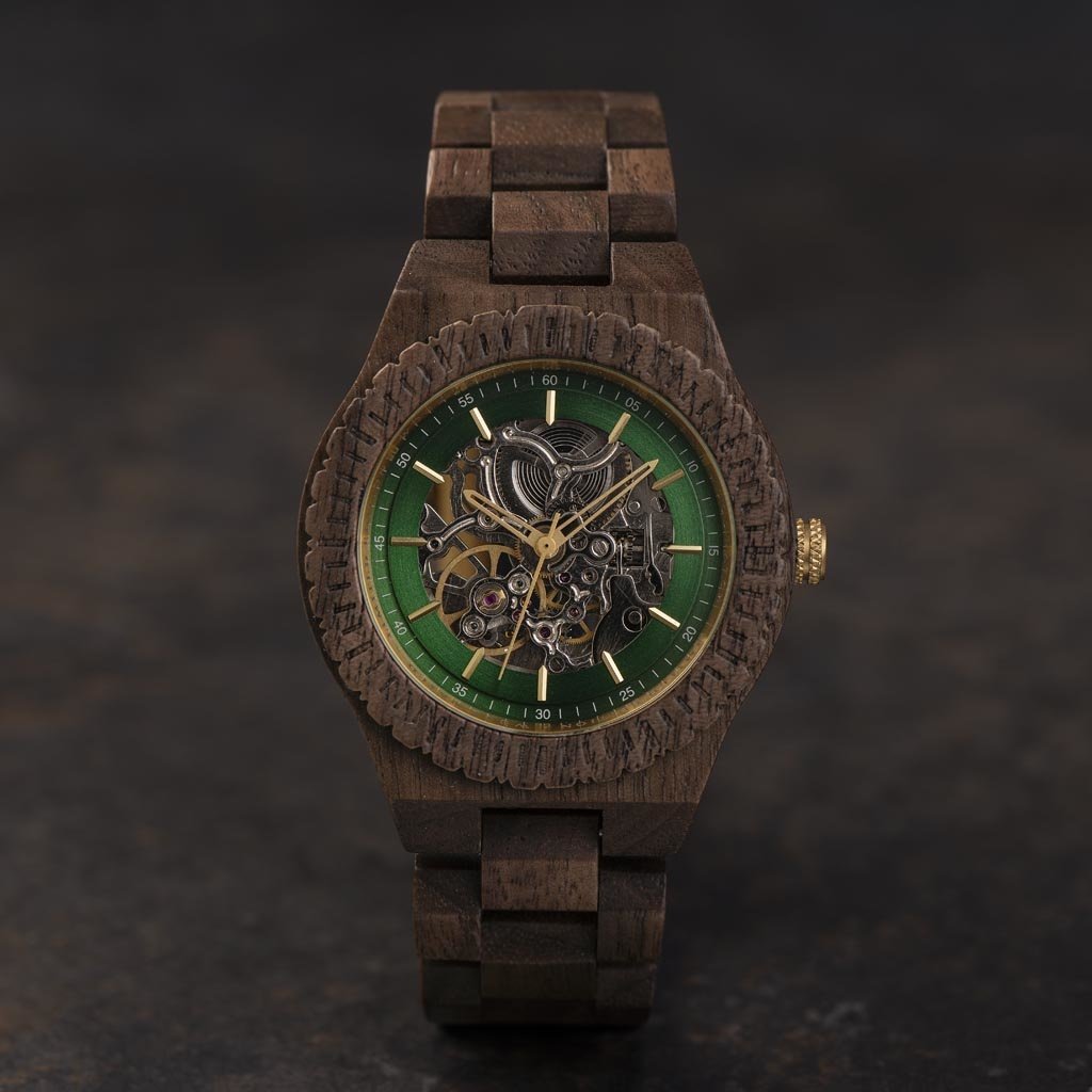 Houten Horloge Rover