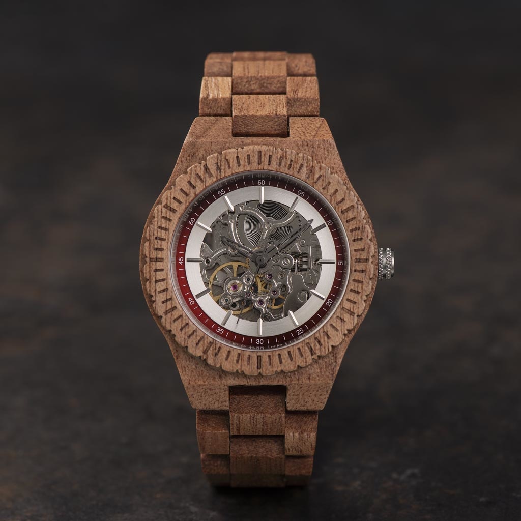 Woodwatch Houten Horloge Vanguard