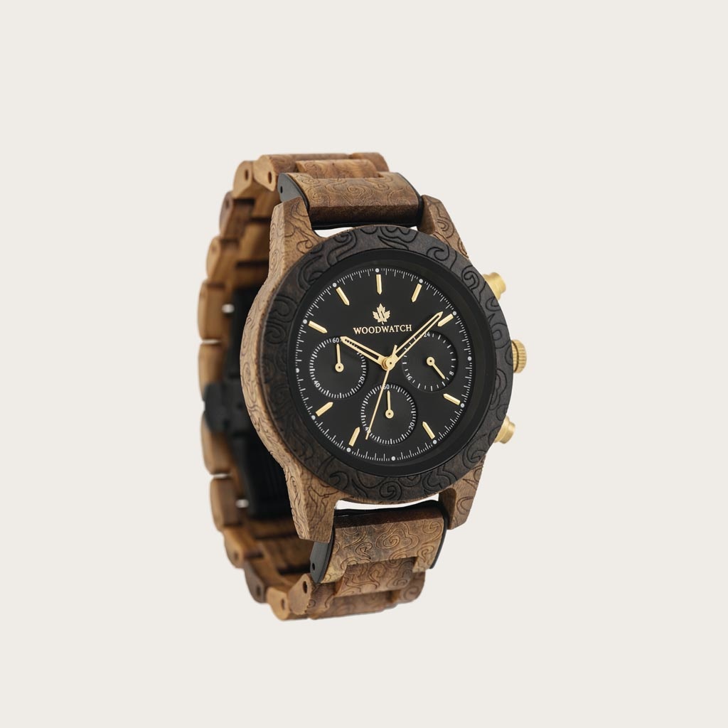 Woodwatch Houten Horloge Engraved Special Edition