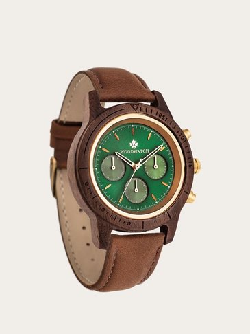 CHRONUS - 42MM Emerald Gold Pecan CHRONUS - 42MM Emerald Gold Pecan
