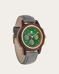 CHRONUS - 42MM Emerald Gold Grey