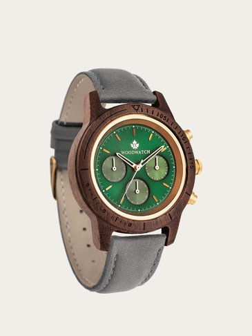 CHRONUS - 42MM Emerald Gold Grey CHRONUS - 42MM Emerald Gold Grey