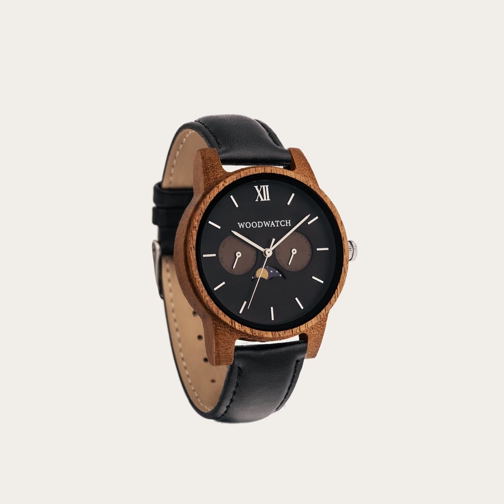 Houten Horloge Maverick Jet