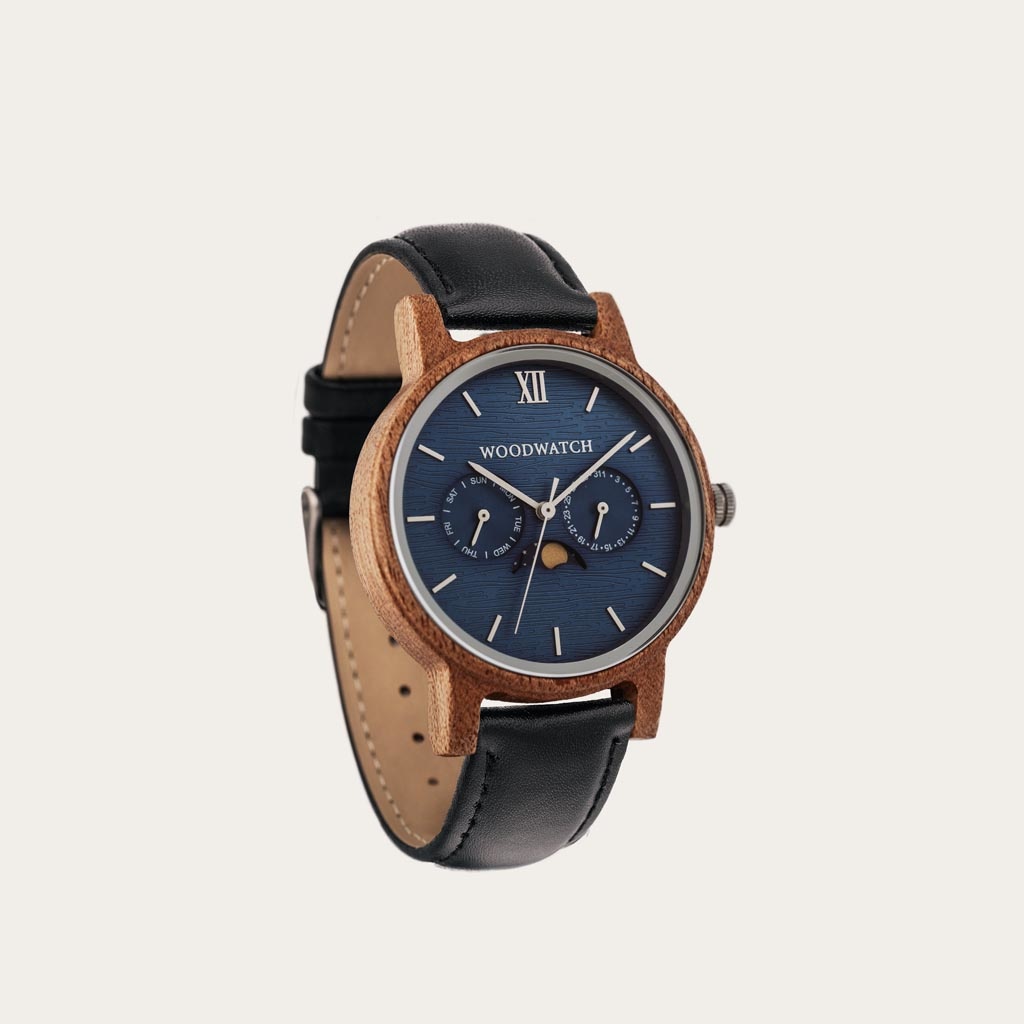 Woodwatch Houten Horloge Surfer Jet