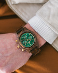 CHRONUS - 42MM Emerald Gold