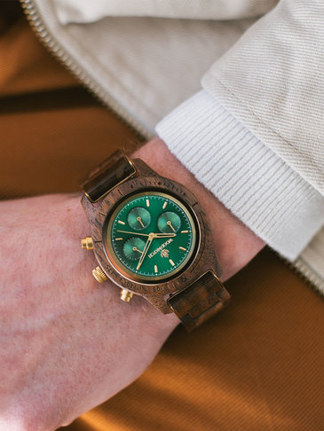 CHRONUS - 42MM Emerald Gold CHRONUS - 42MM Emerald Gold