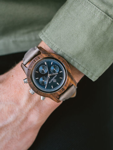 CHRONUS - 42MM Sapphire Silver Grey