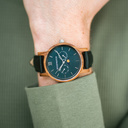 The CLASSIC Collection rethinks the aesthetic of a WoodWatch in a sophisticated way. The slim cases give a classy impression while featuring a unique a moonphase movement and two extra subdials featuring a week and month display. The CLASSIC Typhoon Jet i