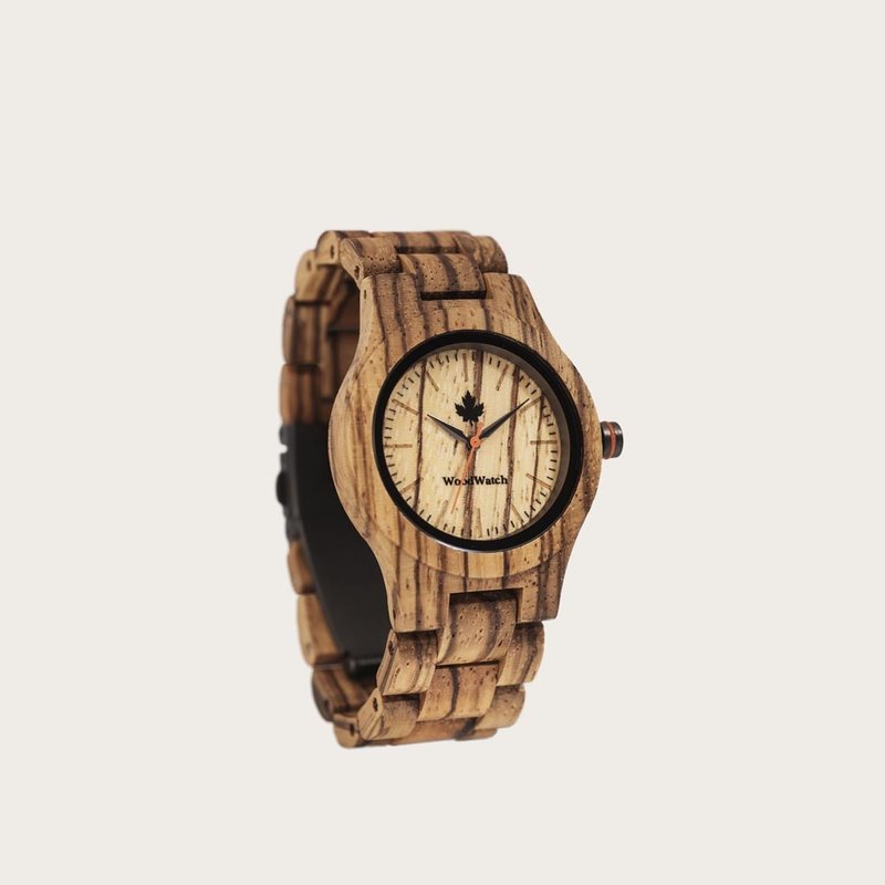 The CORE Collection got its name from the finest quality of wood from the tree. The sporty design is perfect for wood enthusiasts and adventurers alike. Different wood type options available in two diameters fit the likes of men and women alike. Each watc