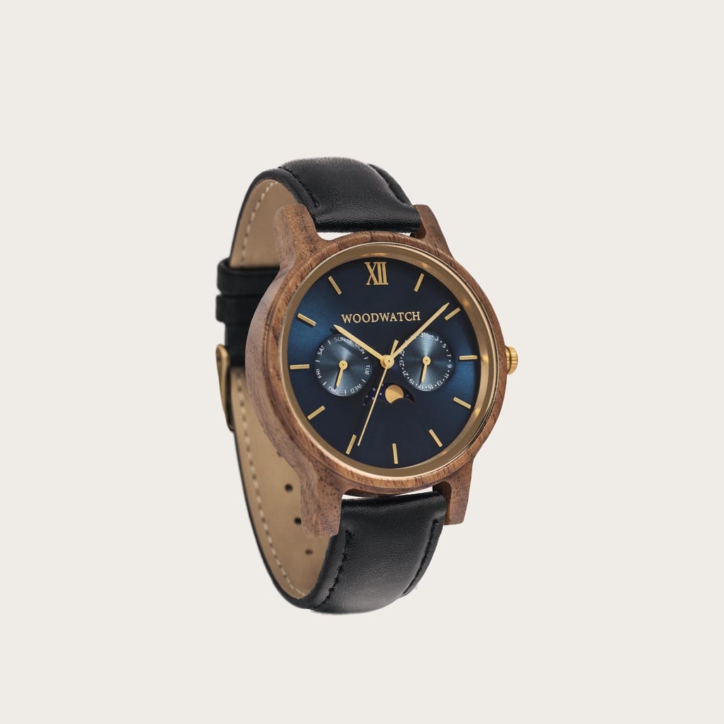 Houten Horloge Seafarer Jet