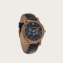 The CLASSIC Collection rethinks the aesthetic of a WoodWatch in a sophisticated way. The slim cases give a classy impression while featuring a unique a moonphase movement and two extra subdials featuring a week and month display. The CLASSIC Sailor Jet  i