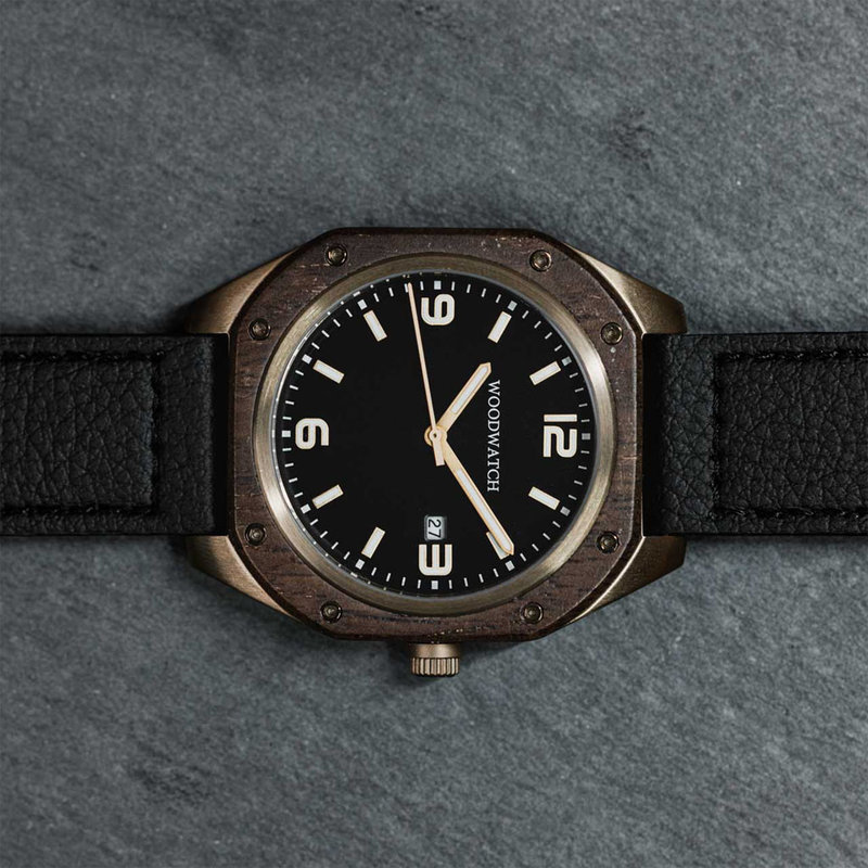 The RANGER pays tribute to the fundamental traits of tactical aircraft instruments and combines a unique, one of a kind, screwed-down bezel with an industrial design.