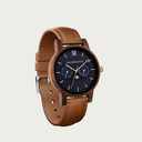 The CLASSIC Collection rethinks the aesthetic of a WoodWatch in a sophisticated way. The slim cases give a classy impression while featuring a unique a moonphase movement and two extra subdials featuring a week and month display. The CLASSIC Mariner is ma