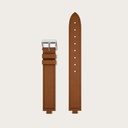 Cactus leather strap, extremely soft and durable. Features a 'quick-release' mechanism.