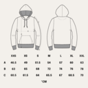 Morbida felpa unisex a maniche lunghe con cappuccio a doppio strato e tasca sul davanti. Realizzata all'85% in cotone organico e al 15% in poliestere riciclato, con logo Harvey ricamato.