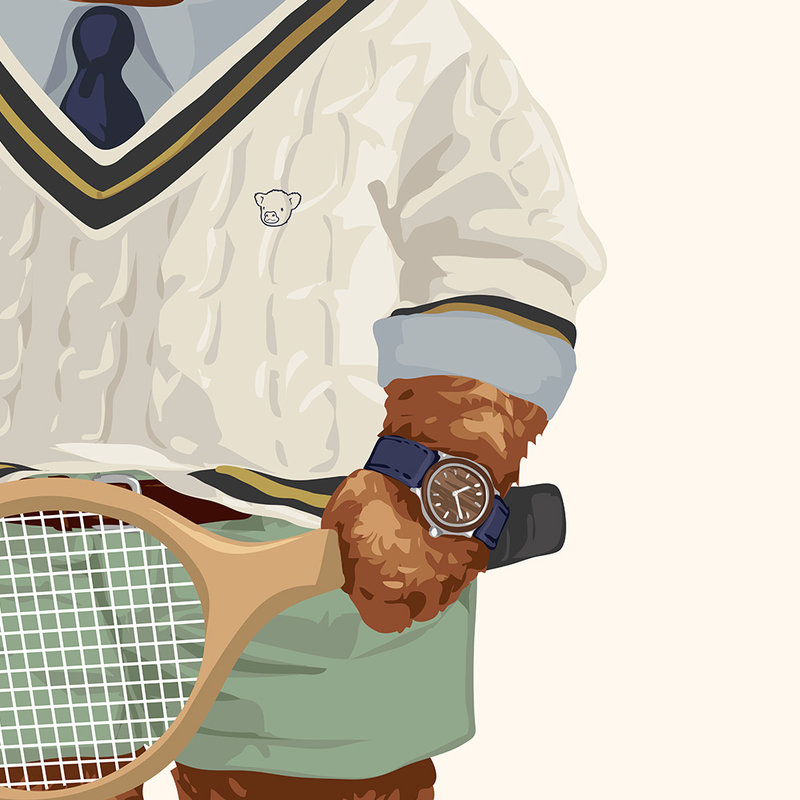 Soft unisex long-sleeved hoodie with a double layered hood and a kangaroo pocket at the front. Made of 85% organic cotton and 15% recycled polyester, featuring a full body Harvey print.