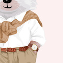 Weiches Unisex-Kurzarm-T-Shirt mit Rundhalsausschnitt, aus 100% Bio-Baumwolle und mit Ganzkörper Harry Hedgehog.