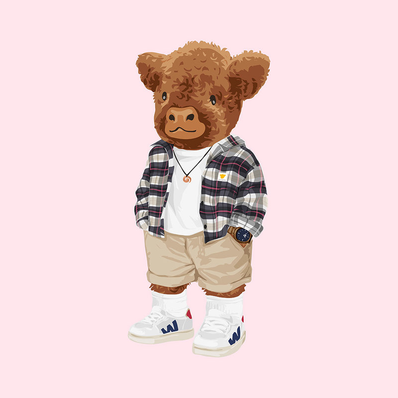 Morbido maglione unisex a maniche lunghe con collo rotondo. Realizzato all'85% in cotone organico e al 15% in poliestere riciclato, con logo Harvey stampato full body sul davanti.