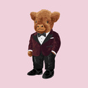 Jersey suave unisex de manga larga y cuello redondo. Hecho con 85 % algodón orgánico y 15 % poliéster reciclado, tiene el logo de Harvey entero bordado.