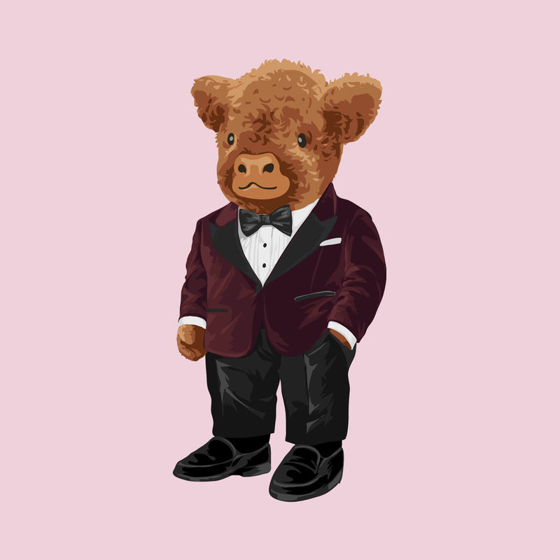 Jersey suave unisex de manga larga y cuello redondo. Hecho con 85 % algodón orgánico y 15 % poliéster reciclado, tiene el logo de Harvey entero bordado.