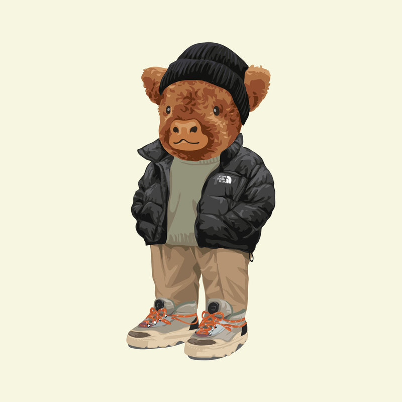 Premium heavyweight unisex T-shirt met korte mouwen en een ronde hals, gemaakt van 100% biologisch katoen en voorzien van een full body Harvey print.