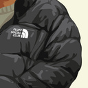 Soft unisex long-sleeved hoodie with a double layered hood and a kangaroo pocket at the front. Made of 85% organic cotton and 15% recycled polyester, featuring a full body Harvey print.