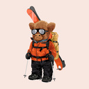 T-shirt doux unisexe à manches courtes et col rond, 100% coton biologique et le logo Harvey intégral.