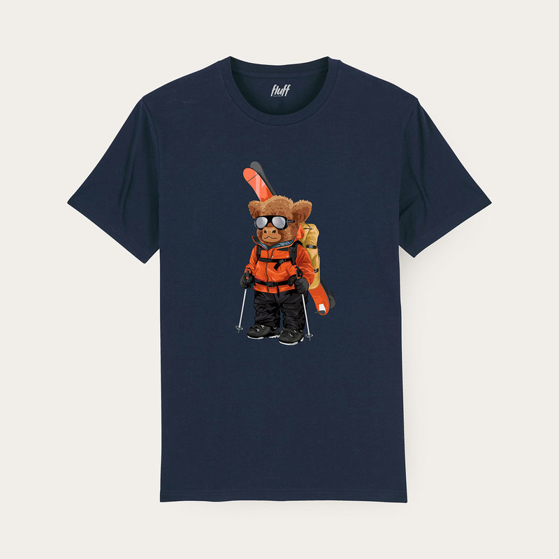 T-shirt doux unisexe à manches courtes et col rond, 100% coton biologique et le logo Harvey intégral.