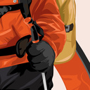 T-shirt doux unisexe à manches courtes et col rond, 100% coton biologique et le logo Harvey intégral.