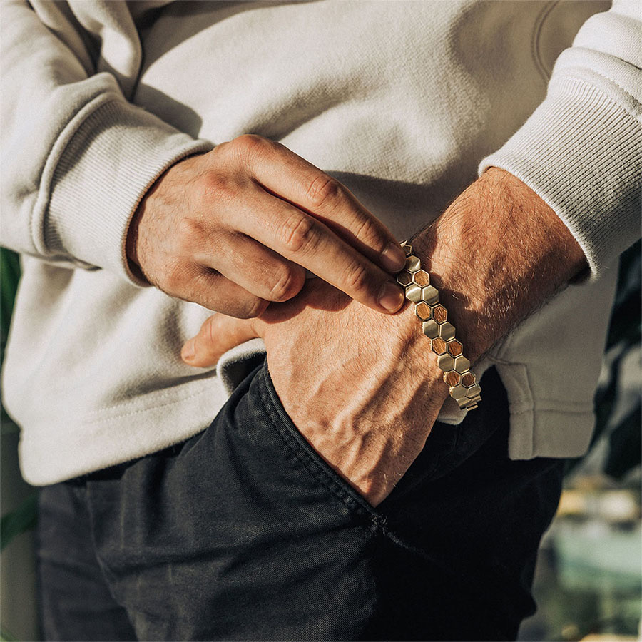 Teak & Anti Copper WoodWatch wooden watch Free shipping & returns