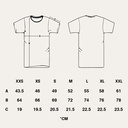 Weiches Unisex-Kurzarm-T-Shirt mit Rundhalsausschnitt, aus 100% Bio-Baumwolle und mit Ganzkörper Harvey.
