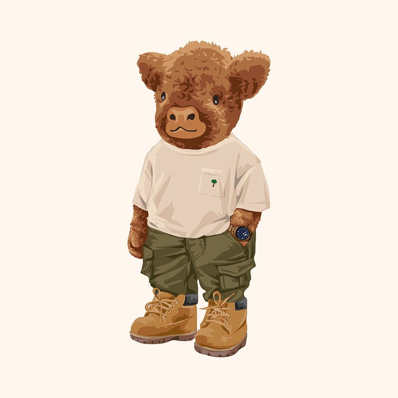 Sweat à capuche, unisexe et doux, à manches longues avec une capuche à double épaisseur et une poche kangourou sur le devant. Fabriqué à partir de 85 % de coton biologique et de 15 % de polyester recyclé, avec le logo Harvey intégral.