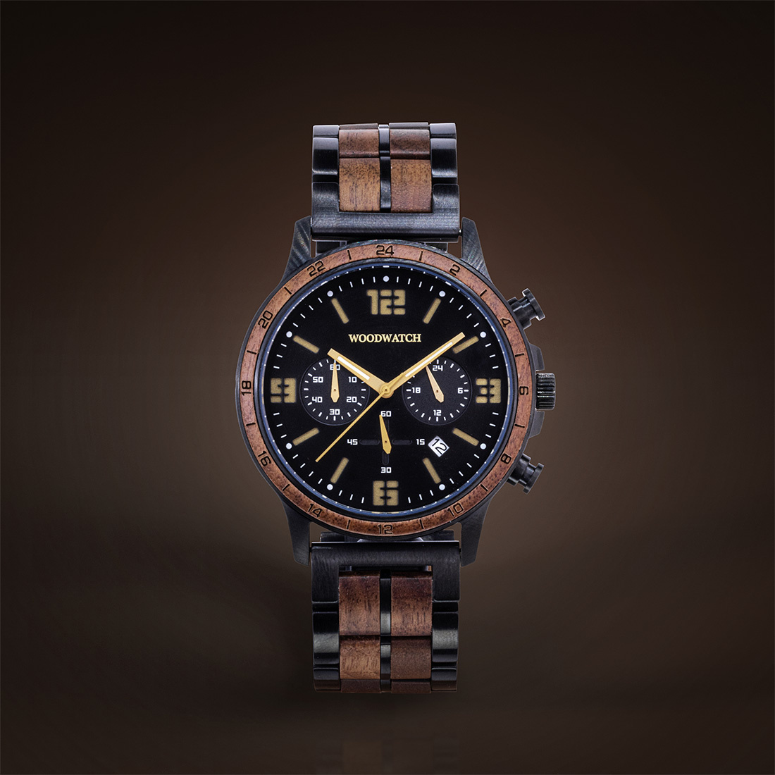Woodwatch Houten Horloge Craftmaster Black