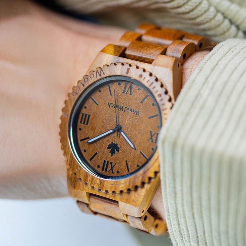 That first instinct and lust for a new adventure. This is the idea that brought the ORIGINAL Collection to life. Hand-carved wooden watches that celebrate the raw aspects of nature, which provide the world with its beauty. Each model makes a statement and