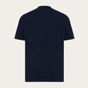 Soft unisex short-sleeved t-shirt with a round neck, made of 100% organic and recycled cotton and featuring a full body Harvey.