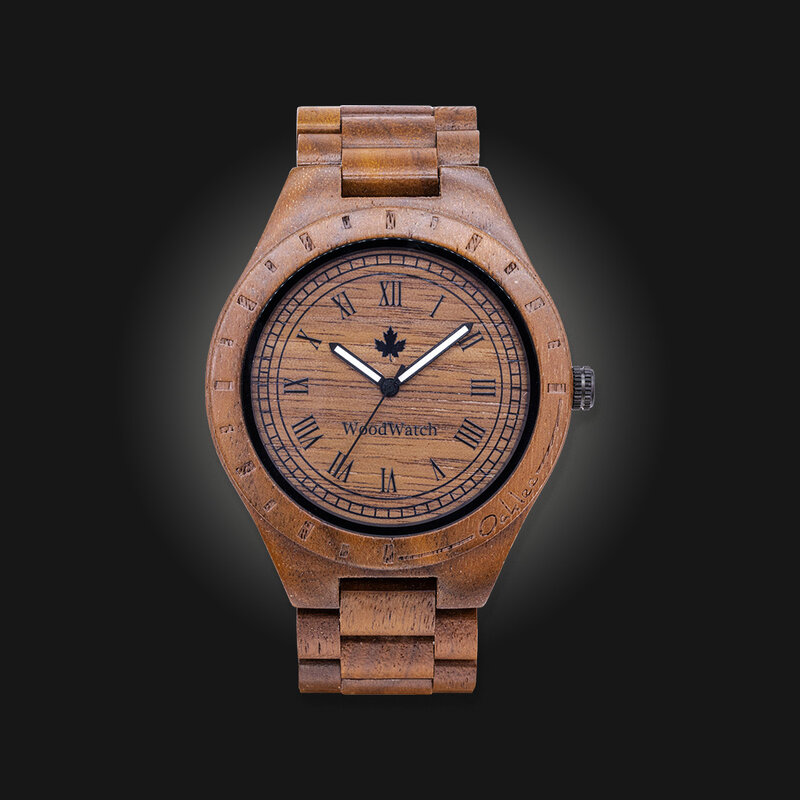That first instinct and lust for a new adventure. This is the idea that brought the ORIGINAL Collection to life. Hand-carved wooden watches that celebrate the raw aspects of nature, which provide the world its beauty. Each model makes a statement and a gr