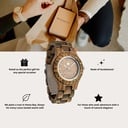 That first instinct and lust for a new adventure. This is the idea that brought the ORIGINAL Collection to life. Hand-carved wooden watches that celebrate the raw aspects of nature, which provide the world its beauty. Each model makes a statement and a gr