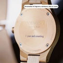 The CORE Collection got its name from the finest quality of wood from the tree. The sporty design is perfect for wood enthusiasts and adventurers alike. Different wood type options available in two diameters fit the likes of men and women alike. Each watc