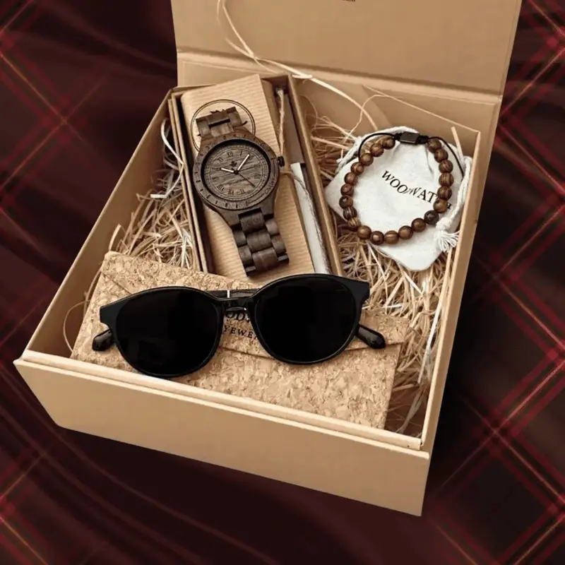 Rendi indimenticabile questa stagione festiva con la Scatola Regalo WoodWatch.
