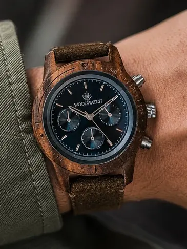 CHRONUS - 42MM Sapphire Silver Khaki