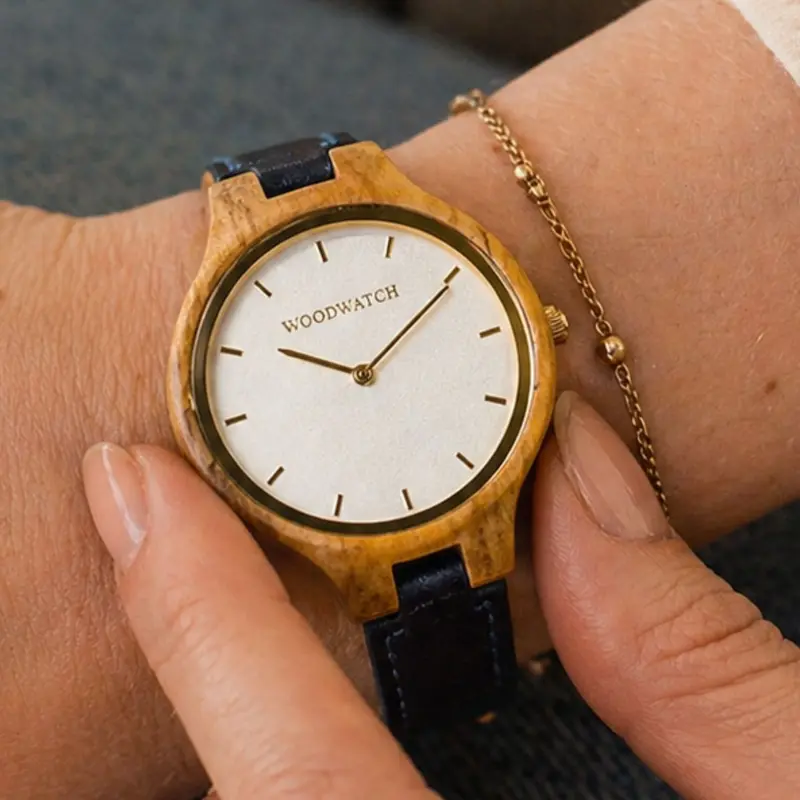 Nordic Sun - Navy Blue Cactus | WoodWatch hlzerne Uhr | Gratis Versand Und  Rckgabe - WoodWatch