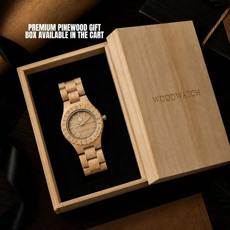 That first instinct and lust for a new adventure. This is the idea that brought the ORIGINAL Collection to life. Hand-carved wooden watches that celebrate the raw aspects of nature, which provide the world its beauty. Each model makes a statement and a co