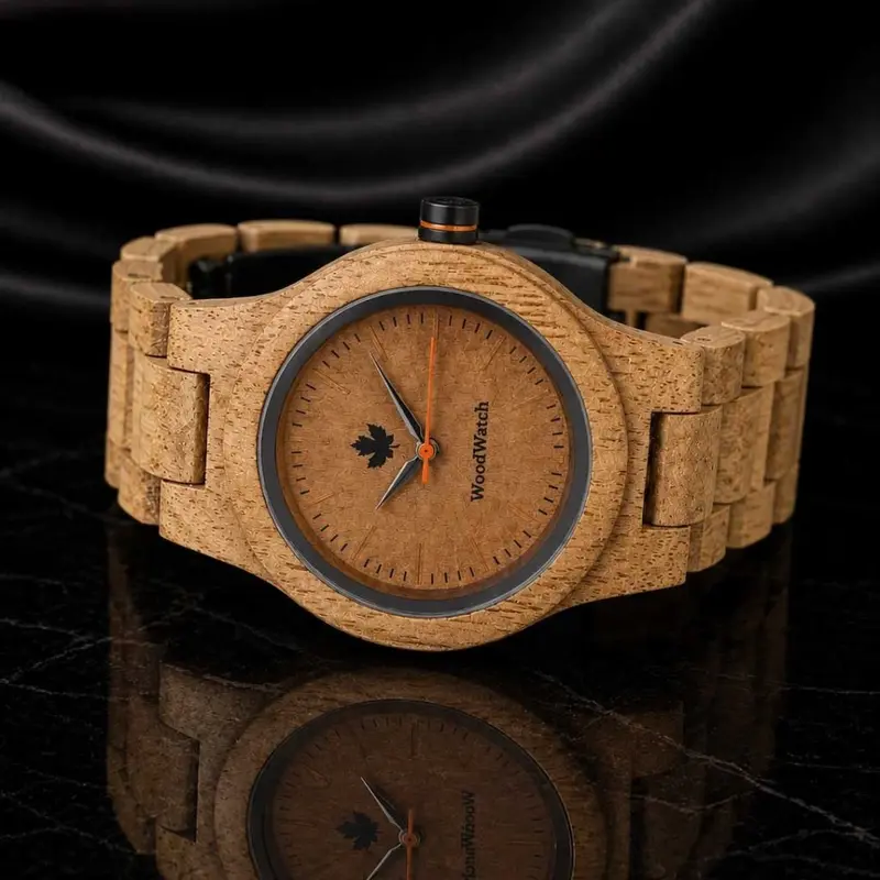 La Collection CORE tire son nom d’une qualité de bois exceptionnelle récolté au coeur même des arbres . Le design sportif est parfait pour les amateurs d’escapades en forêt et les aventuriers. Les montres sont disponibles en deux diamètres pour les hommes