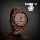 That first instinct and lust for a new adventure. This is the idea that brought the ORIGINAL Collection to life. Hand-carved wooden watches that celebrate the raw aspects of nature, which provide the world its beauty. Each model makes a statement and a gr