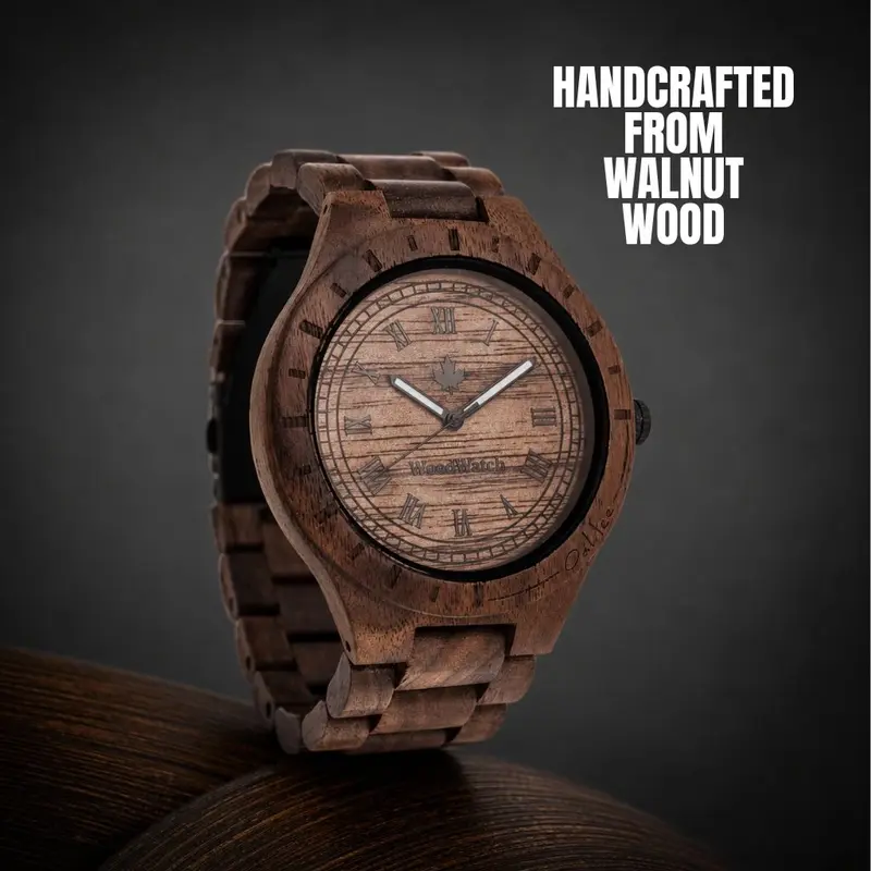 That first instinct and lust for a new adventure. This is the idea that brought the ORIGINAL Collection to life. Hand-carved wooden watches that celebrate the raw aspects of nature, which provide the world its beauty. Each model makes a statement and a gr