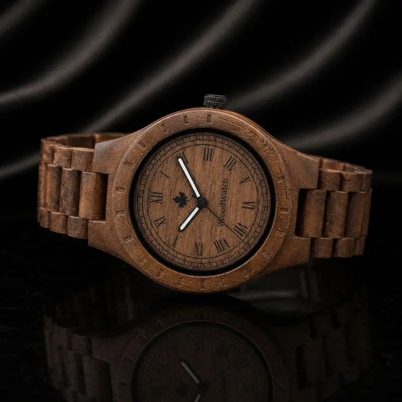 That first instinct and lust for a new adventure. This is the idea that brought the ORIGINAL Collection to life. Hand-carved wooden watches that celebrate the raw aspects of nature, which provide the world its beauty. Each model makes a statement and a gr