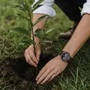 We planten 3 bomen voor elke verkochte WoodWatch. Je kunt een zelfs nog grotere impact maken door extra bomen te doneren voor slechts €5,- per boom.