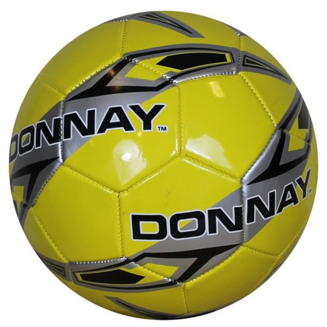 Donnay Veld voetbal No.5 - Geel + Ballenpomp